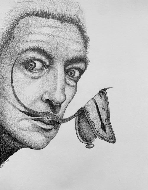 Salvador Dali Portrait